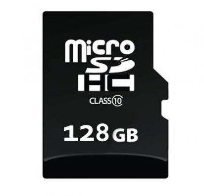 картинка MicroSD 128Gb. Карта памяти 10 класс. от магазина Дом Видеонаблюдения (CCTVdom)