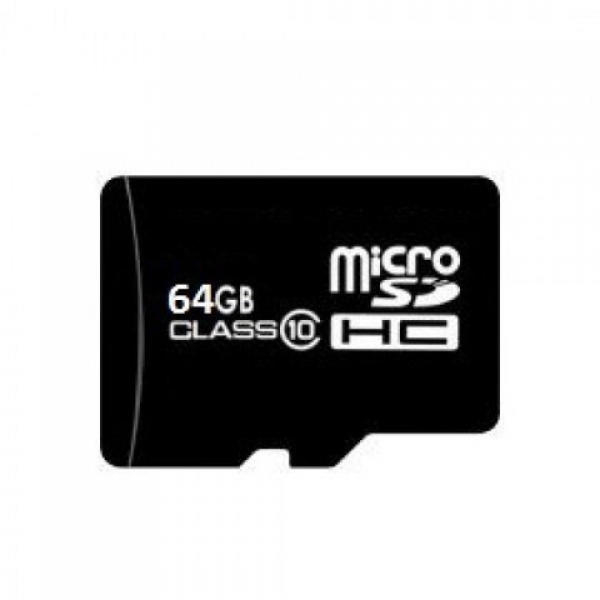 картинка MicroSD 64Gb. Карта памяти MicroSD 10 класс от магазина Дом Видеонаблюдения (CCTVdom)