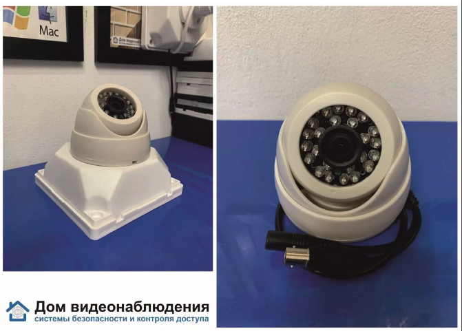 картинка Полный готовый комплект видеонаблюдения на 4 камеры Full HD (KIT4AHD300W1080P) от магазина Дом Видеонаблюдения (CCTVdom)